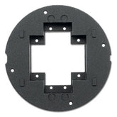 Hubbell S1SPEXT3 SystemOne Extron or FSR Single-Service Sub-Plate